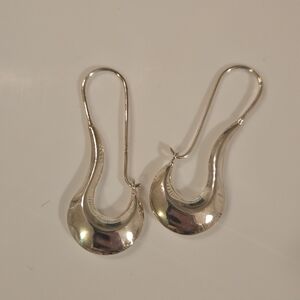 Elegant Silver Drop Earrings
